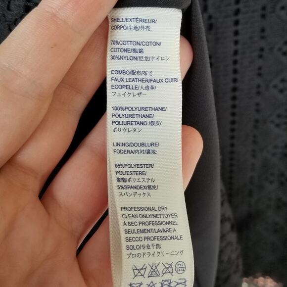 Rebecca Minkoff Marianne Lace Romper w/Piped Trim - Picture 5 of 6